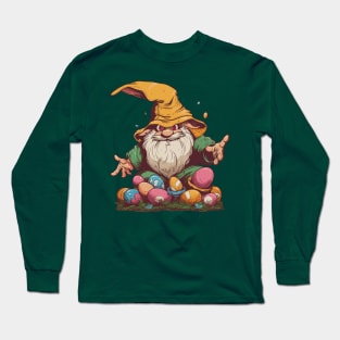 Weird Easter Gnome guy Long Sleeve T-Shirt